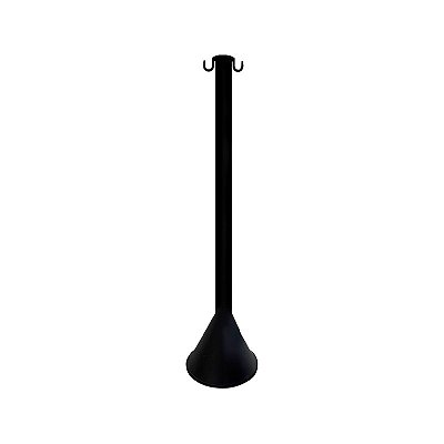 PEDESTAL PARA CORRENTE PVC DELTA 93CM PRETO