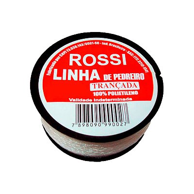 LINHA PARA PEDREIRO ROSSI TRANÇADA C/50M