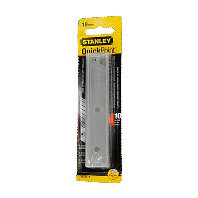 LAMINA PARA ESTILETE 18MM C/10 STANLEY