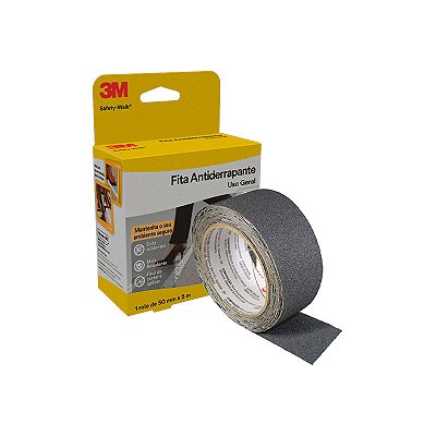 FITA ANTIDERRAPANTE 3M INT 5M CINZA