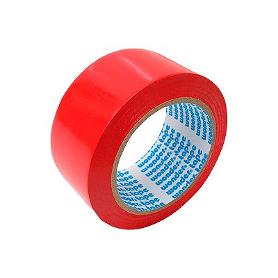 FITA DEMARCAÇÃO DE SOLO THR 48X30M VERMELHA