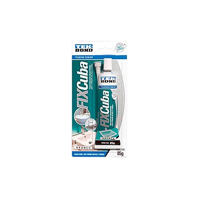 COLA FIXA CUBA 85G BRANCA TEK BOND