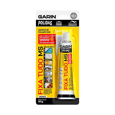 COLA FIXA TUDO BRANCA 80G POLIDAG