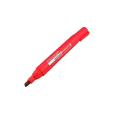 CANETA PARA MARCAÇÃO GROSSA VERMELHA BRASFORT