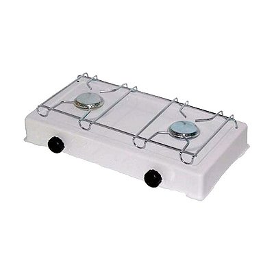 FOGÃO 2 BRANCO BEGE JOLLY