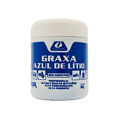 GRAXA AZUL MULTIUSO ROLAMENTO POTE 80G