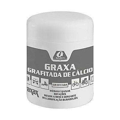 GRAXA CALCIO GRAFITADA POTE 500G