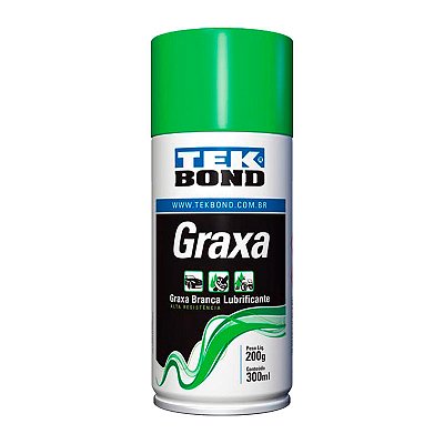 GRAXA EM SPRAY TEKBOND BRANCA 300ML