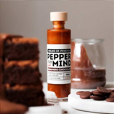 Molho de Pimenta Habanero Chocolate - Pepper Your Mind