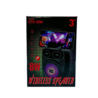 Caixa de Som Bluetooth 8W KTS-1200