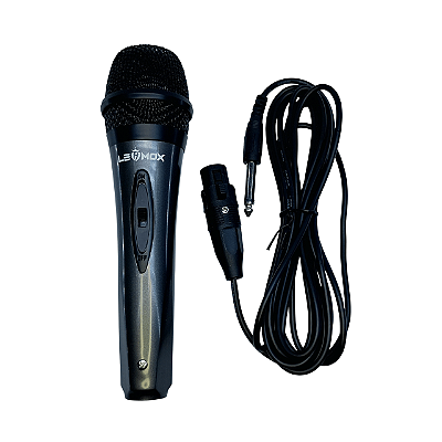 Microfone com Fio Lemox LEY-2169 Profissional