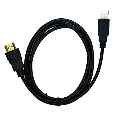 Cabo USB para HDMI 1,5 Metros Áudio e Vídeo