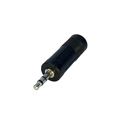 Adaptador P10 Fêmea para P2 Macho