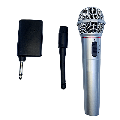 Microfone Sem Fio Dinâmico Profissional