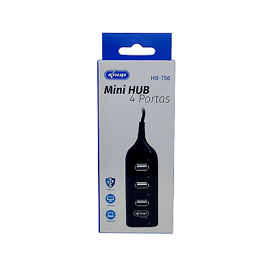 Hub 4 Portas USB 2.0