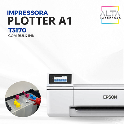 Plotter Ep T3170 A1 com Bulk ink