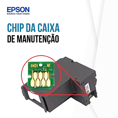 Chip da Caixa de Manutenção Impressora C5710 / C5790 / T3170 / 7820 / 7840 / EC-C7000 - Uni