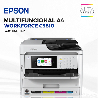 Impressora Epson Multifuncional WorkForce Pro WF-C5810