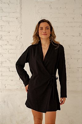 Vestido Blazer Preto
