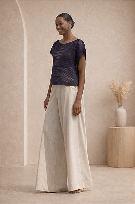 Blusa Tricot Serena marinho