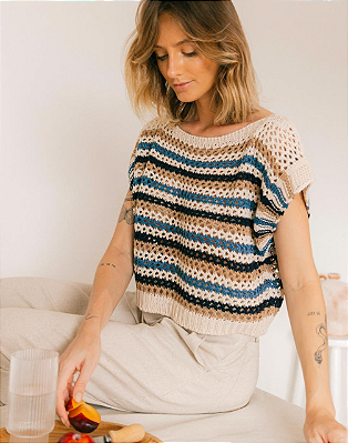 Blusa Tricot Serena 2 cores