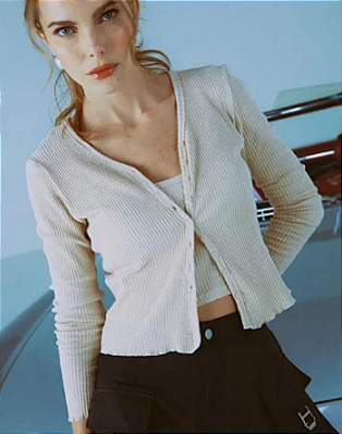 Blusa Camila- bege