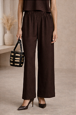 Calça Cinthia Marrom