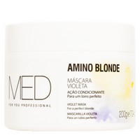 Máscara Restauradora Violeta Amino Blonde MED FOR YOU - 200 ML