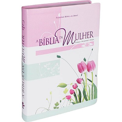 BÍBLIA DA MULHER - TULIPA - ESTUDO - SBB