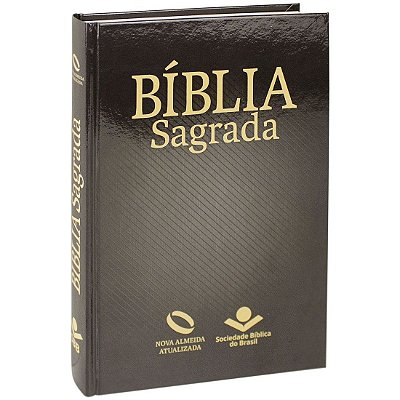 BÍBLIA SAGRADA MISSIONÁRIA - CAPA DURA - PRETA - NAA - SBB