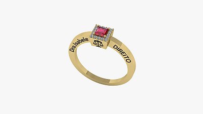 REF.01 Anel em ouro 18K