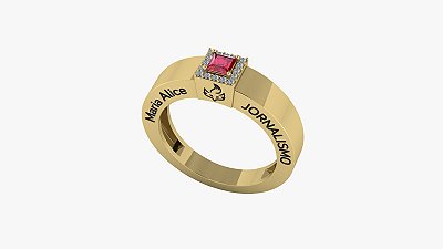 REF.23 Anel em ouro 18k