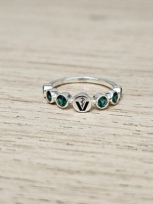 Anel em Prata 925 Poa - Ref. 30