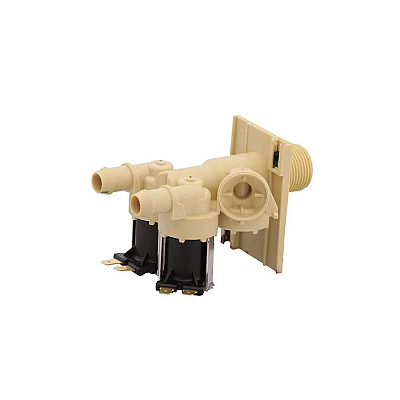 Válvula Entrada Água 2 Vias 220V Máquina de Lavar W10714366 Brastemp Consul