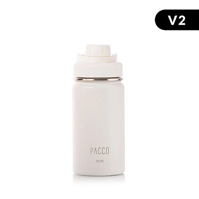 Garrafa Térmica Hydra V2 350ml - Branca - PACCO