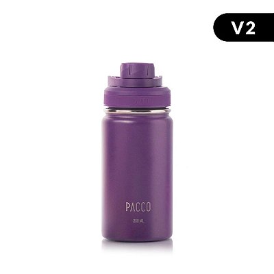 Garrafa Térmica Hydra V2 350ml - Roxa - PACCO