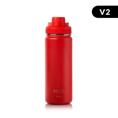 Garrafa Térmica Hydra V2 500ml - Vermelha - PACCO