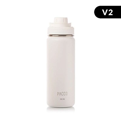 Garrafa Térmica Hydra V2 500ml - Branca - PACCO