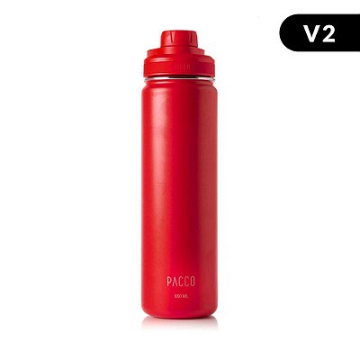 Garrafa Térmica Hydra V2 650ml - Vermelha - PACCO