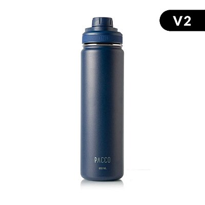 Garrafa Térmica Hydra V2 650ml - Azul Marinho - PACCO