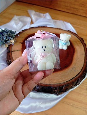 Velinha Aromática ursinho 32g na caixinha