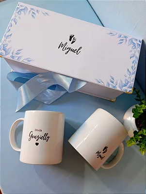 Caixa Convite 2 Canecas