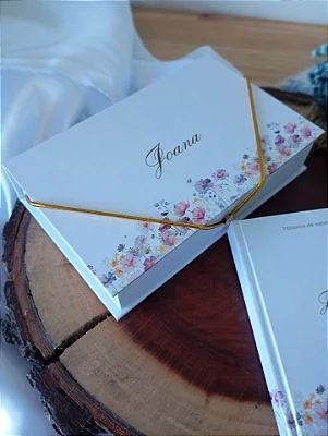 CAIXA CONVITE COM 1 LIVRINHO MINUTOS DE SABEDORIA