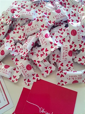 Balinha personalizada 100 unidades