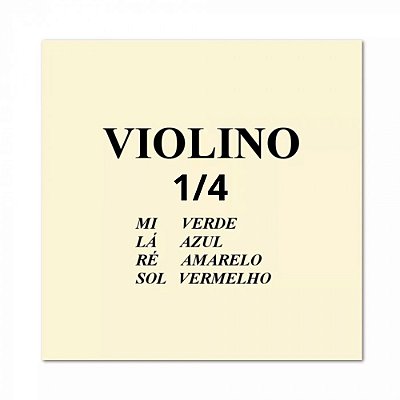 Encordoamento Mauro Calixto  Violino 1/4