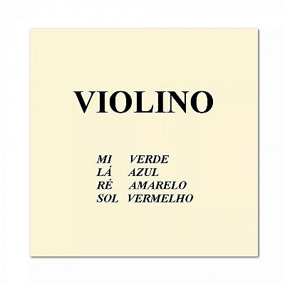 Encordoamento Mauro Calixto  Violino 4/4