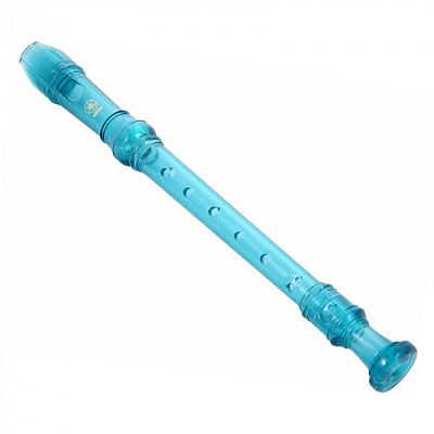 Flauta Yamaha Doce Soprano Barroca Yrs-20b-blue