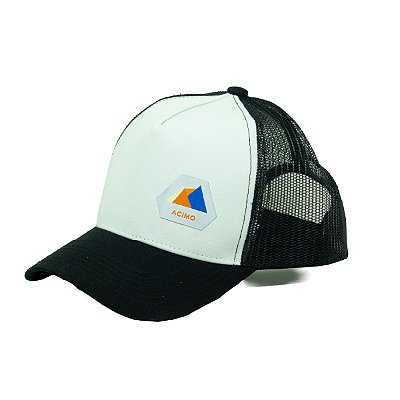 Boné Trucker Preto