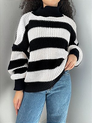 Blusa Tricot Mary listrado
