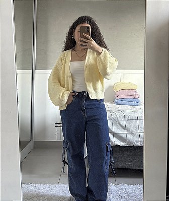 Cardigan over lírios